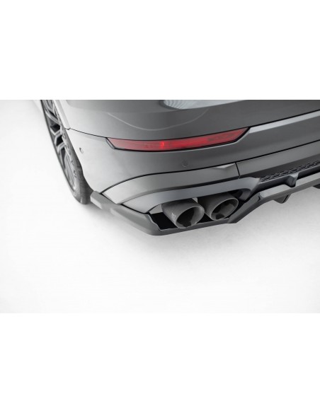 Lip trasero V.2 Audi Q8/SQ8 (Incl. S-Line)(Facelift)(Con barras verticales) Lip trasero V.2 Audi Q8/SQ8 (Incl. S-Line)(Facelift)(Con barras verticales)