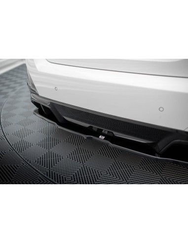 Lip trasero V.2 BMW i4 G26 (Con pack M)(Con barras verticales)