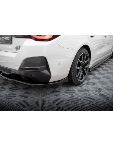 Lip trasero V.2 BMW i4 G26 (Con pack M)(Con barras verticales)