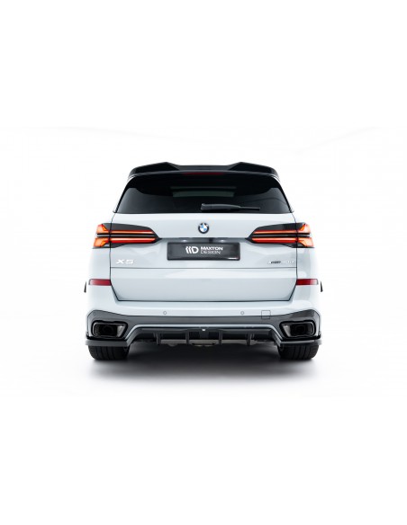 Lip trasero V.2 BMW X5 G05 (Con pack M)(Facelift)(Con barras verticales)