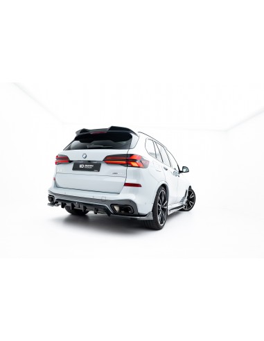 Lip trasero V.2 BMW X5 G05 (Con pack M)(Facelift)(Con barras verticales)