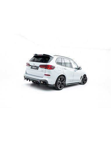 Lip trasero V.2 BMW X5 G05 (Con pack M)(Facelift)(Con barras verticales)