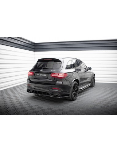 Lip trasero V.2 Mercedes-Benz GLC 63 AMG X253 (Con barras verticales)