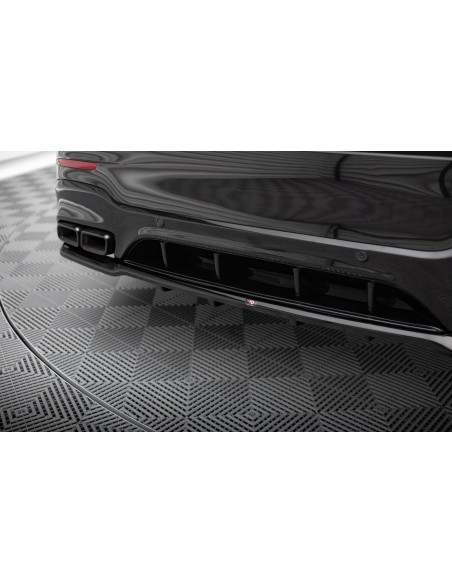 Lip trasero V.2 Mercedes-Benz GLC 63 AMG X253 (Con barras verticales)