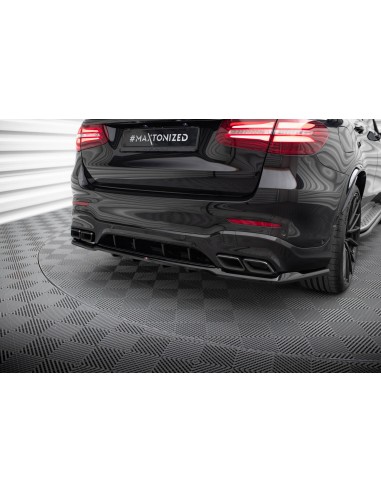 Lip trasero V.2 Mercedes-Benz GLC 63 AMG X253 (Con barras verticales)