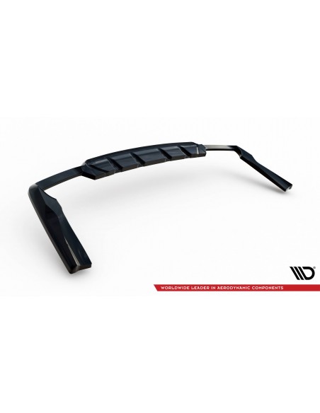Lip trasero V.2 Mercedes-Benz GLC 63 AMG X253 (Con barras verticales)