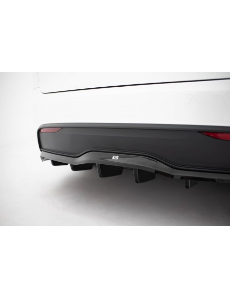 Lip trasero V.2 Tesla Model X (Facelift)(Con barras verticales)