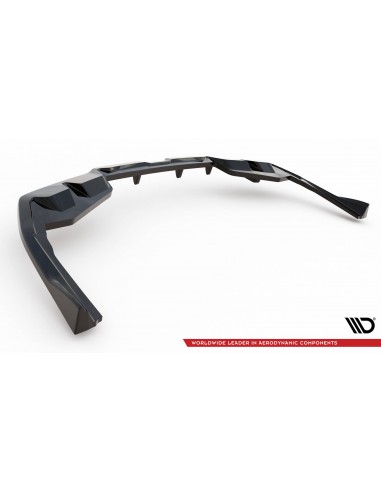 Lip trasero V.3 BMW i4 G26 (Con pack M)(Con barras verticales)