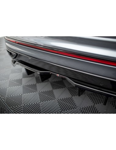 Lip trasero Volkswagen Tiguan Mk2 Allspace R-Line (Facelift)(Con barras verticales)