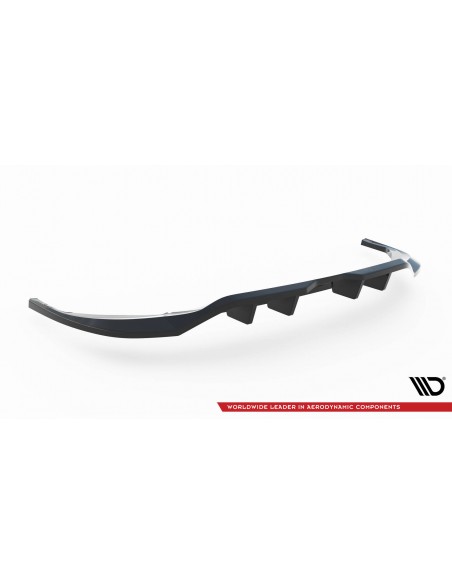 Lip trasero Volkswagen Tiguan Mk2 Allspace R-Line (Facelift)(Con barras verticales) Lip trasero Volkswagen Tiguan Mk2 Allspace R-Line (Facelift)(Con barras verticales)