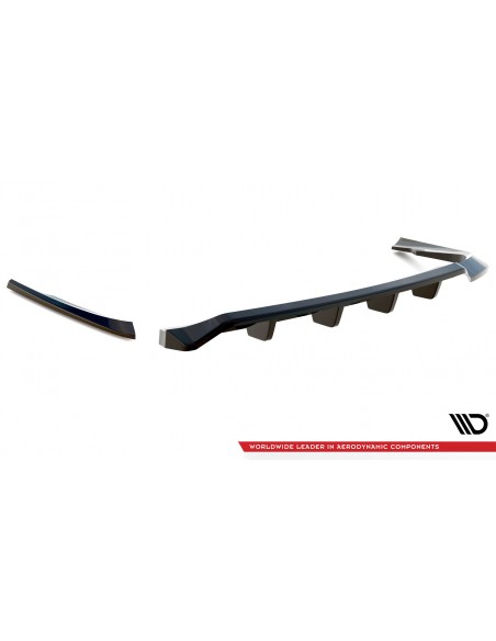 Lip trasero Volvo C70 Mk1 (Con barras verticales)
