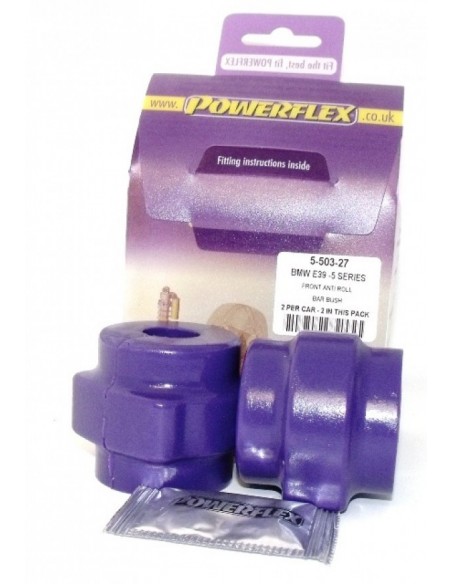 Silentblock estabilizadora del Powerflex 27mm BMW Serie 5 E39 (No M)