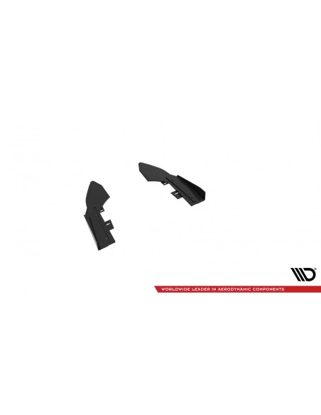 Lips traseros laterales Street Pro Audi RS3 8V Sedan (Facelift)(Con flaps)