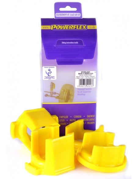 Inserto silentblock delantero subchasis tras Powerflex BMW Serie 5 E39 incl. M5 Sedan