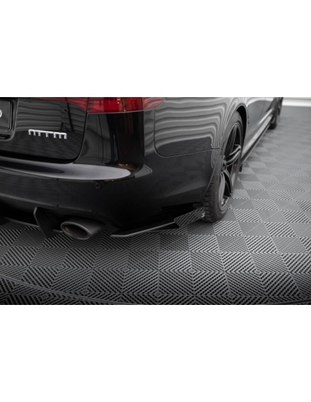 Lips traseros laterales Street Pro Audi RS6 C6 Avant (Con flaps)