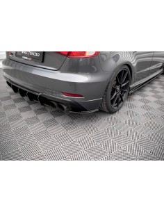 Lips traseros laterales Street Pro Audi S3 8V Sportback (Facelift)