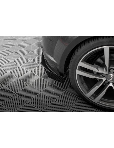 Lips traseros laterales Street Pro Audi TT 8S (S-Line)(Con flaps)