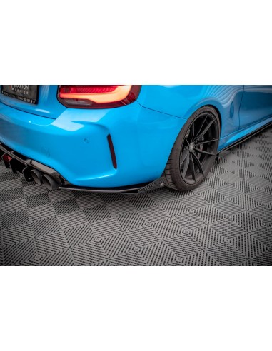 Lips traseros laterales Street Pro BMW M2 F87 (Con flaps)