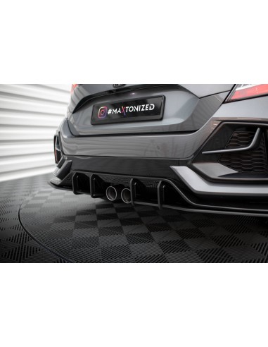 Lips traseros laterales Street Pro Honda Civic Sport Mk10 (Facelift)