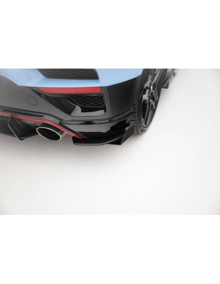 Lips traseros laterales Street Pro Hyundai Veloster N Mk2 (Con flaps)