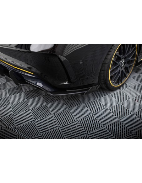 Lips traseros laterales Street Pro Mercedes-Benz CLA 45 AMG C117 (Facelift)(Con flaps)