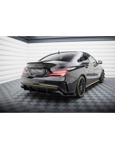 Lips traseros laterales Street Pro Mercedes-Benz CLA 45 AMG C117 (Facelift)(Con flaps) 2