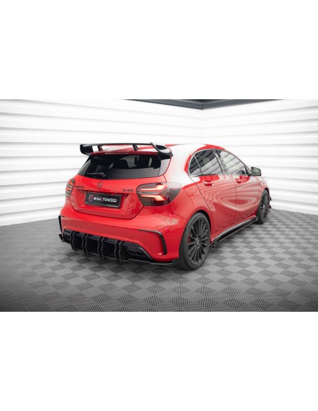 Lips traseros laterales Street Pro Mercedes-Benz Clase A 45 AMG W176 (Facelift)(Con flaps) Lips traseros laterales Street Pro Mercedes-Benz Clase A 45 AMG W176 (Facelift)(Con flaps)
