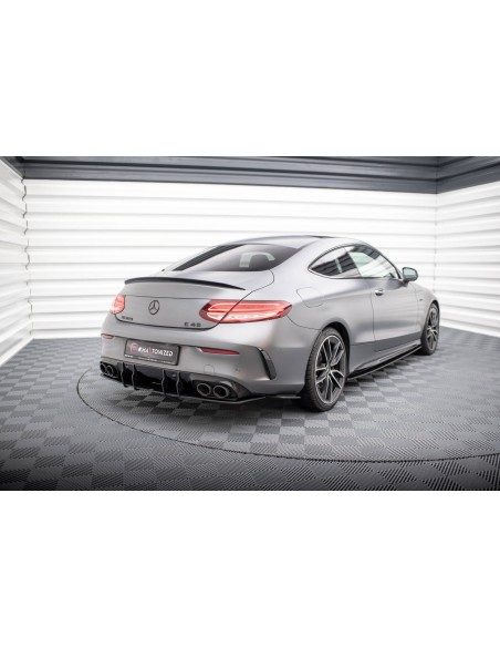 Lips traseros laterales Street Pro Mercedes-Benz Clase C 43 AMG Coupé C205 (Facelift)