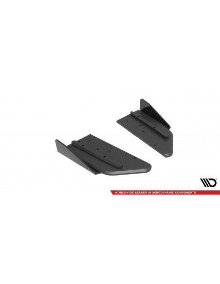 Lips traseros laterales Street Pro Mercedes-Benz Clase C 43 AMG Coupé C205 (Facelift)(Con flaps)