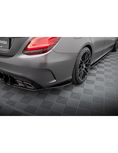 Lips traseros laterales Street Pro Mercedes-Benz Clase C 63 AMG W205/S205 (Facelift)