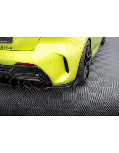 Lips traseros laterales Street Pro V.2 BMW Serie 1 F40 Pack M/M135i (Con flaps)