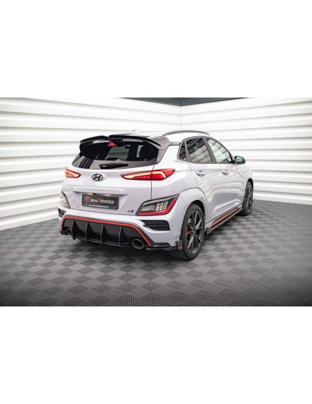 Lips traseros laterales V.1 Hyundai Kona N Mk1 (Con flaps)