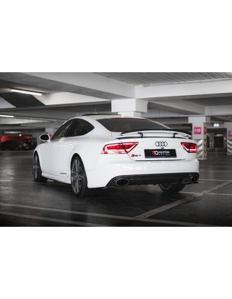 Lips traseros laterales V.2 Audi RS7 C7 (Facelift)