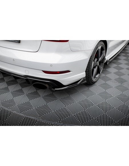 Lips traseros laterales V.3 Audi RS3 8V Sedan (Facelift)
