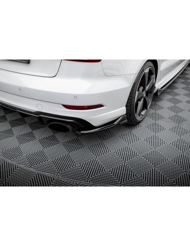 Lips traseros laterales V.3 Audi RS3 8V Sedan (Facelift)
