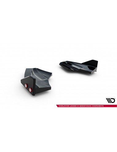 Lips traseros laterales V.3 Ford Fiesta Mk7 ST/ST-Line (Facelift)(Con flaps)