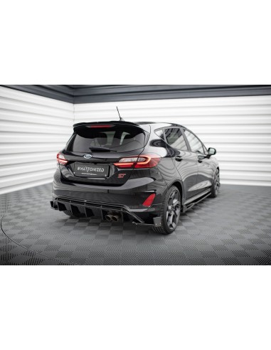 Lips traseros laterales V.4 Ford Fiesta Mk8 (ST-Line)(Con flaps)