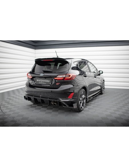 Lips traseros laterales V.4 Ford Fiesta Mk8 (ST-Line)(Con flaps)