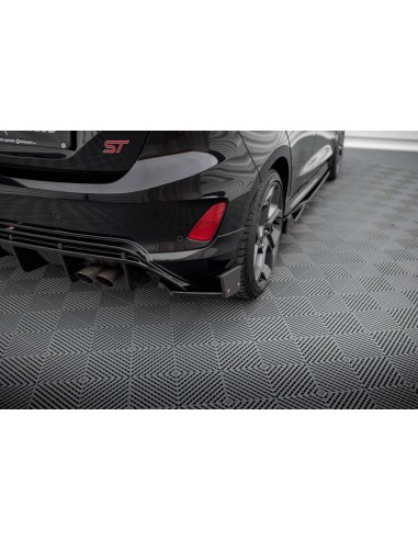 Lips traseros laterales V.4 Ford Fiesta Mk8 (ST-Line)(Con flaps)