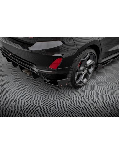 Lips traseros laterales V.4 Ford Fiesta Mk8 (ST-Line)(Con flaps)