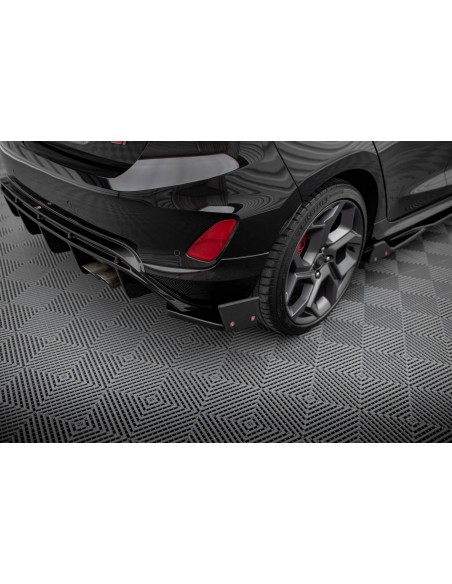 Lips traseros laterales V.4 Ford Fiesta Mk8 (ST-Line)(Con flaps)