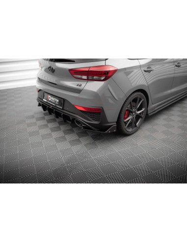 Lips traseros laterales V.4 Hyundai i30N Mk3 Hatchback (Facelift)(Con flaps)