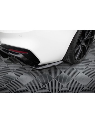 Lips traseros laterales V.5 BMW Serie 1 F20 Pack M/M140i (Facelift)(Para difusor V.3)
