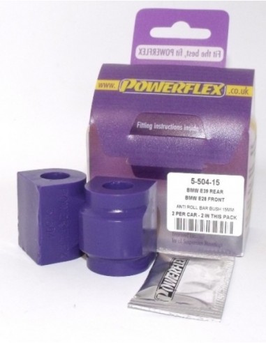 Silentblock estabilizadora tras Powerflex 15mm BMW Z3 94-02