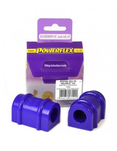 Silentblock estabilizadora del Powerflex 19mm Citroen Saxo