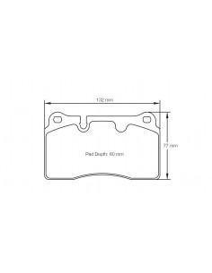 Pastillas Pagid Racing RSC1 Aston Martin DB9 04-16 traseras (Discos cerámicos)