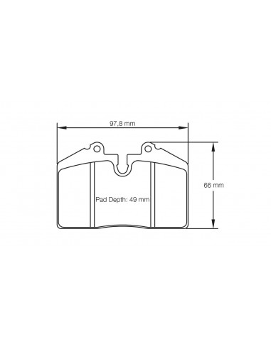 Pastillas Pagid Racing RSL29 Porsche 911 3.3 Sport Turbo 77-89 delanteras/traseras