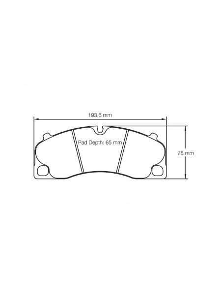 Pastillas Pagid Racing RSL29 Porsche 911 991.2 Carrera S/GTS delanteras (Discos acero)