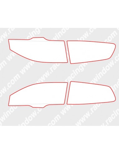 Kit cristales policarbonato Honda...