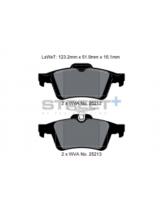 Pastillas Pagid Street+ Ford Focus MK3 incl. ST/RS traseras